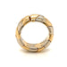Bulgari Roma Classic Alveare Ring Two-tone gold ring 58 Facettes