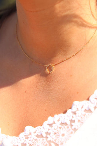 Collier Collier Transparence Or jaune 58 Facettes 578937RV