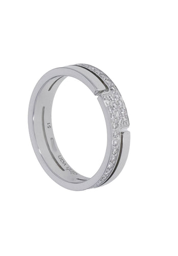 Bague 51 Bague DINH VAN Seventies PM en Or Blanc 750/1000 58 Facettes 62439-58213