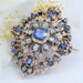 Pendant Ancient jewelry sapphire diamonds with transformation 58 Facettes 22-062