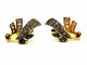 Boucles d'oreilles Boucles d'oreilles Or jaune Saphir 58 Facettes 1752578CN