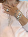 HERMES Bracelet - Silver “Etrier” Bracelet 58 Facettes 1