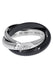 Ring 53 CARTIER Trinity Classic Ceramic Ring 750/1000 White Gold 58 Facettes 62136-57989