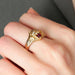 Ring 61 / Yellow Gold / Ruby “LION” RING GOLD, DIAMONDS & RUBY 58 Facettes BO/220049/NSS