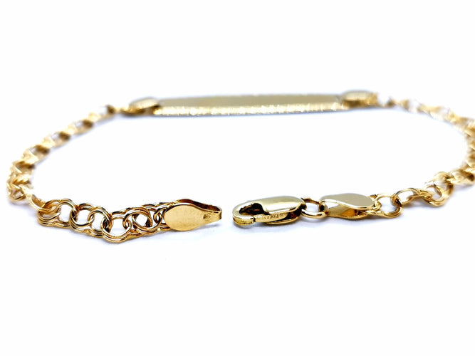 Bracelet Bracelet Gourmette Or jaune 58 Facettes 990024CD