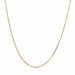 Chain necklace in rose gold Y mesh 58 Facettes 15-197