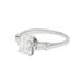 Bague 54 Bague diamant taille émeraude 1.50 cts. 58 Facettes 30785