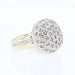 Bague 44 Bague occasion pavage de diamants 58 Facettes 21-189C