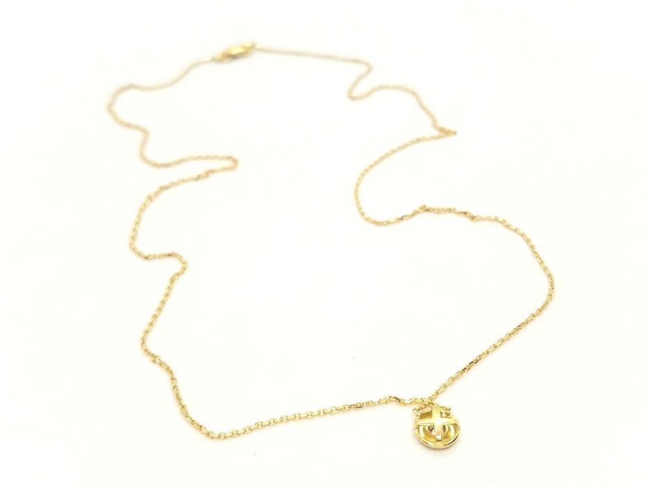 Collier Collier Or jaune Diamant 58 Facettes 579155RV