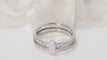 Bague 52 Mauboussin  - Bague or blanc, diamants 58 Facettes 32113