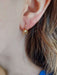 Sleeper Earrings Yellow Gold Pearl Diamonds 58 Facettes 081741