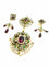 Broche Parure ancienne en or 18 carats néo renaissance 58 Facettes