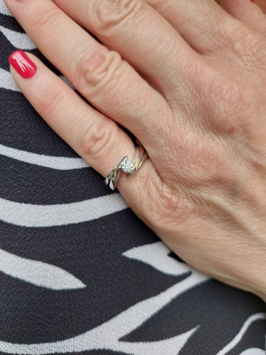 Bague 51 BAGUE SOLITAIRE DIAMANT 0.25 CARAT 58 Facettes 073151