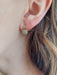 Earrings Leverback earrings 2 Golds Diamonds 58 Facettes 081701
