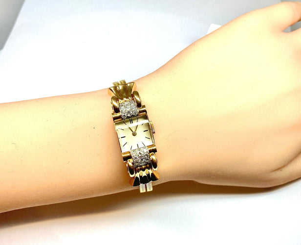 Belle Époque Sapphire Diamond Gold Platinum Bracelet Belle Époque Sapphire Diamond Gold Platinum Bracelet