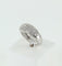 Bague 51 Bague or blanc 18K pavage diamants 58 Facettes