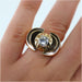 Ring 56 Old diamond tank ring 58 Facettes