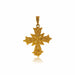 Vintage Byzantine Cross Pendant 58 Facettes