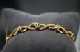 Retro Emerald Diamond Bracelet Bracelet 58 Facettes
