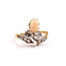 Bague 58 Bague ancienne diamants opale 58 Facettes 2261