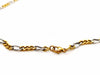 Necklace Alternating link necklace Yellow gold 58 Facettes 1180579CD