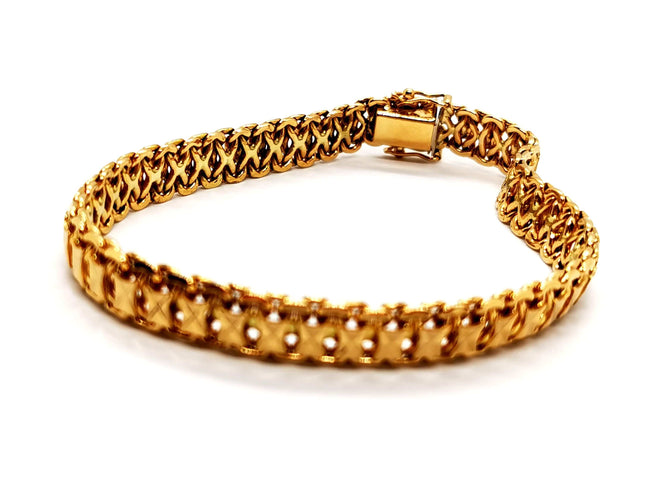 Bracelet Bracelet Or jaune 58 Facettes 1120146CD