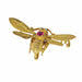 Brooch Golden bumblebee insect brooch 58 Facettes 22292-0339