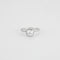 Bague 51 Bague or blanc diamants 0.82ct 58 Facettes