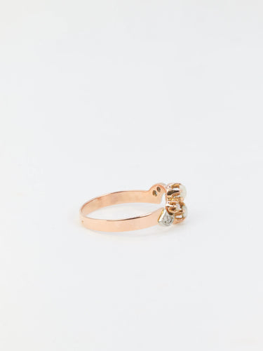 Bague Bague perles fines et diamants 58 Facettes 447