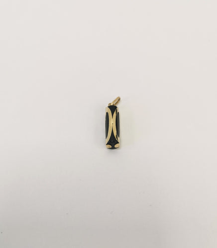 Pendentif Pendentif Tiki Tendresse Or & Onyx 58 Facettes LT 6689