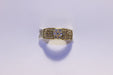 Ring 58 Ring Yellow gold Diamonds 58 Facettes