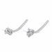 Earrings Dangling Earrings White Gold Diamond 58 Facettes 578261CD
