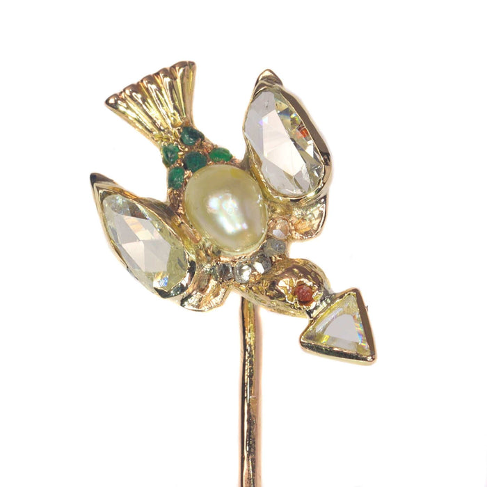 Broche Broche en or avec diamants 58 Facettes 21340-0010