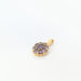 Pendant Floral pendant yellow gold and amethysts 58 Facettes 27227