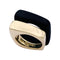 Bague 52 Bagues or jaune et bois. 58 Facettes 32802