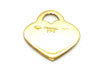 Dinh Van pendant Secret heart pendant Yellow gold 58 Facettes 1833457CN