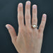 Ring 57 Old crown pearl and diamond ring 58 Facettes 22-246