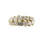 Bague 52 Bague double ligne diamants 58 Facettes 27750