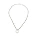 Necklace Chopard necklace, “Happy Diamonds”, white gold. 58 Facettes 31384