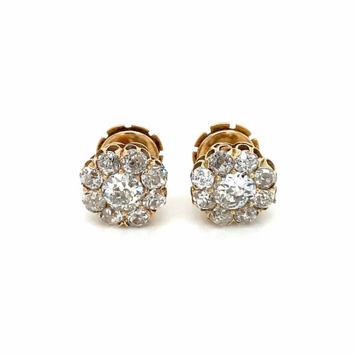 Boucles d'oreilles Boucles d'oreilles Diamants 58 Facettes