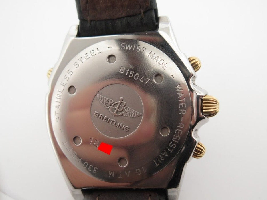 Montre vintage montre BREITLING duograph en acier automatique 58 Facettes 255108