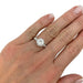 Bague 53 Solitaire diamant 2,44 carats en or blanc. 58 Facettes 31246