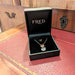 Fred necklace - Belles Rives rose gold quartz and rhodochrosite necklace 58 Facettes 25613