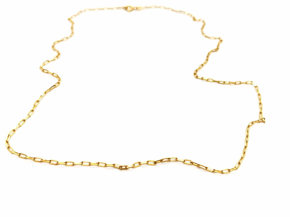 Collier Collier Maille ovale Or jaune 58 Facettes 1240474CN