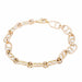 Bracelet Navy mesh bracelet Yellow gold 58 Facettes 2052072CN