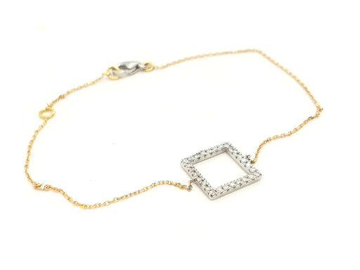 Bracelet Bracelet Graphique Or blanc Diamant 58 Facettes 579176RV