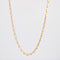 Collier Collier chaine or jaune maillons rectangulaires 58 Facettes 23-223