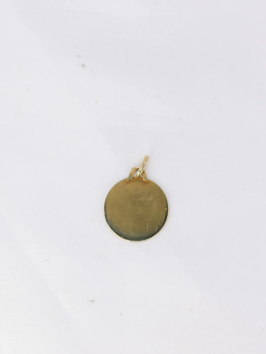 Pendentif AUGIS - Médaille signe du taureau Or jaune 58 Facettes J240