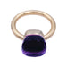 Ring 51 Pomellato ring, "Nudo Classic" collection, pink gold and amethyst. 58 Facettes 33208