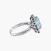 Ring Marguerite Ring Aquamarine and Diamonds 58 Facettes